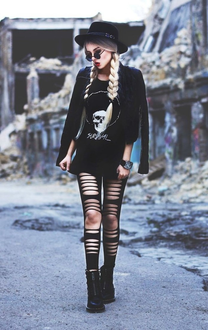 Goth outfit Грандж 2019