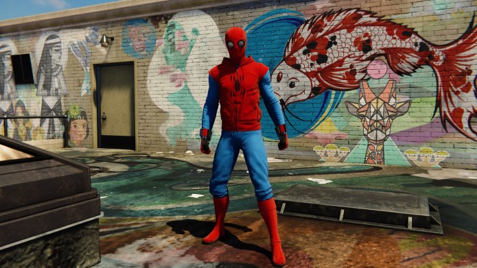 Spider man ps4 костюмы
