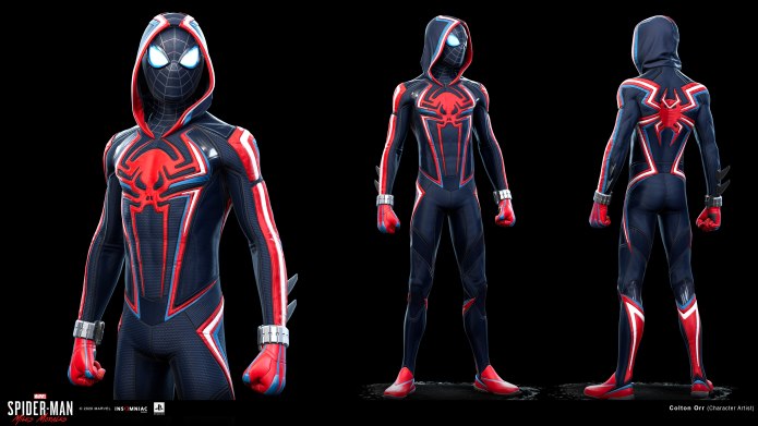 Spider man Miles morales 2099 Suit