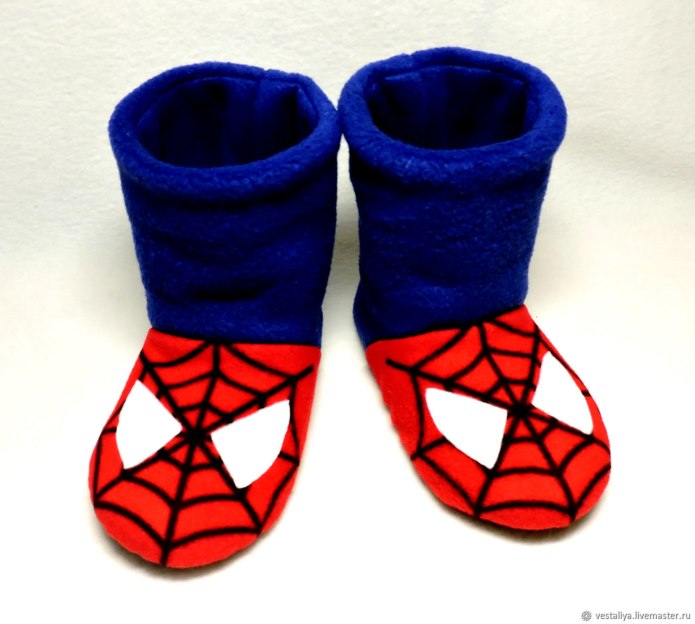 Spiderman домашние тапочки