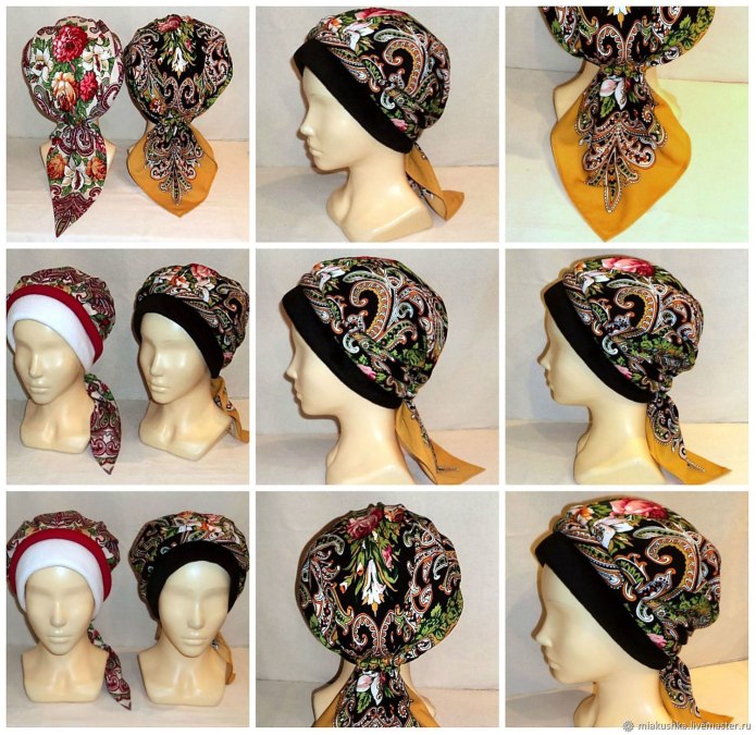 Выкройка шляпы cloche