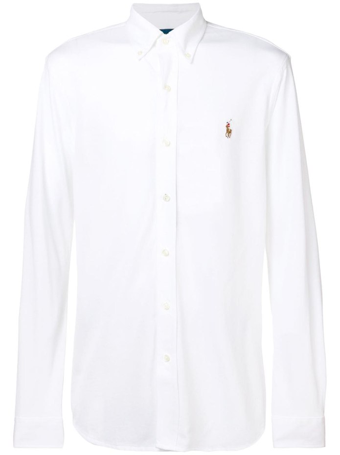 Рубашка голубая Polo Ralph Lauren детская
