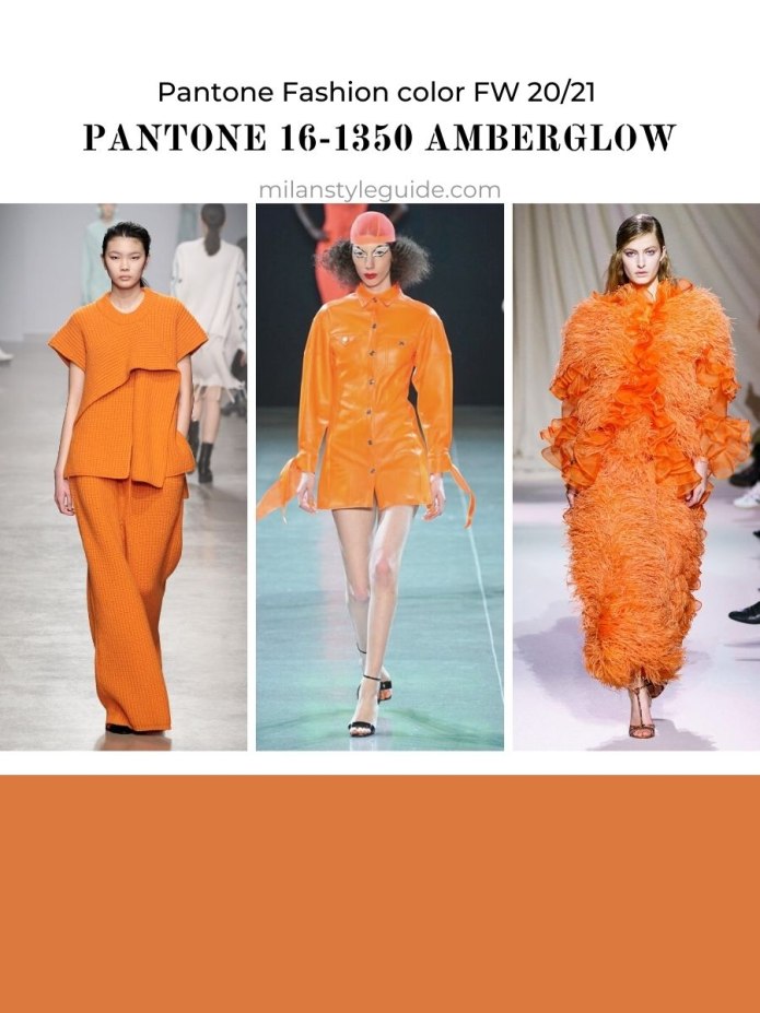 Pantone 16-1350 Amberglow Янтарное свечение