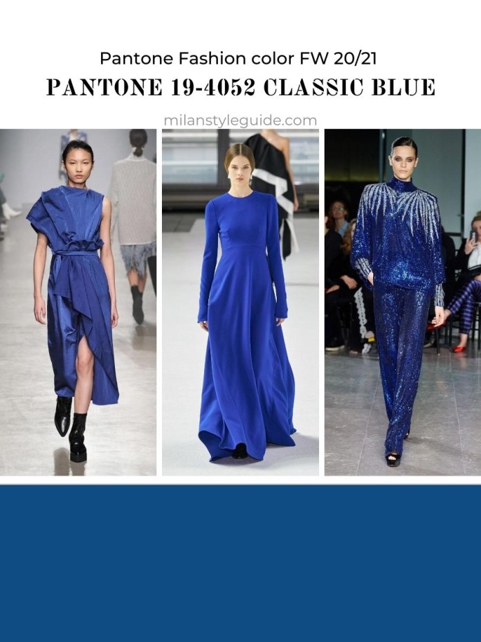 Pantone 19-4052 Classic Blue классический синий