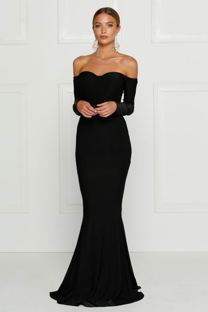 Платье в стиле Black Tie