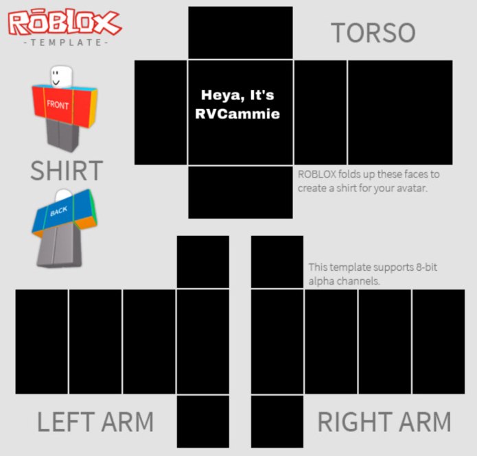 Pants Roblox чёрный