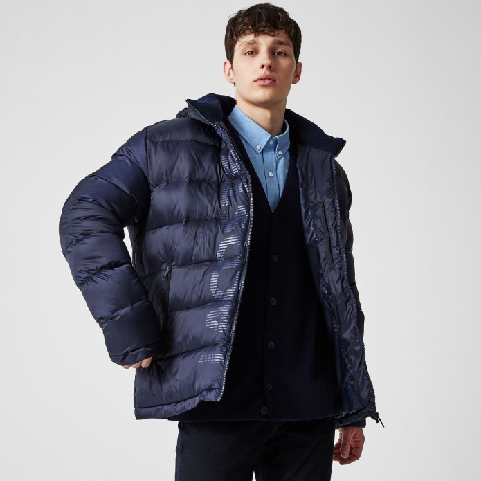 Пуховик Lacoste мужской