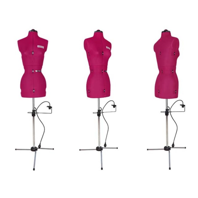 Манекен женский р46-56 раздвижной+стойка Adjustoform Tailormade m Fuchsia