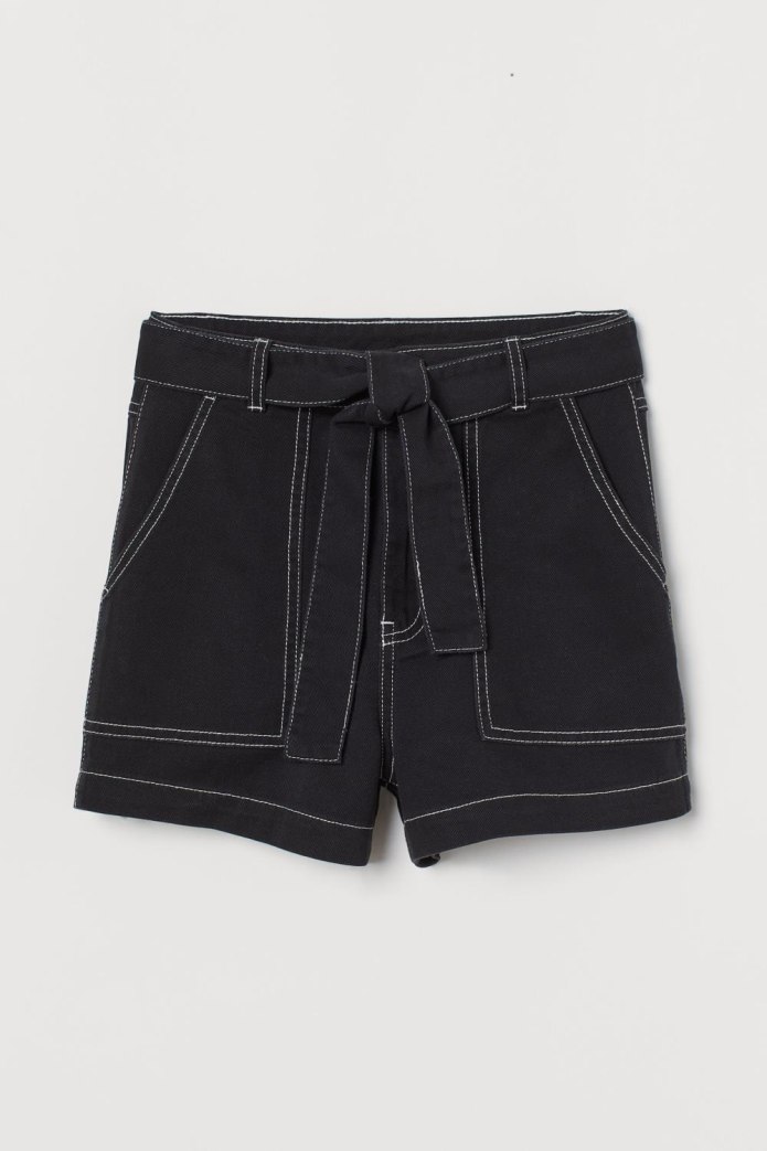 Шорты розовые h&m