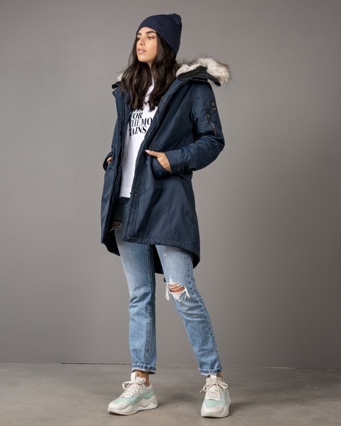 Altitude куртка женская w20 2231 Amiata w Parka Navy