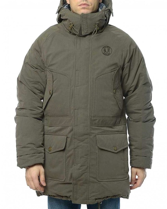 Пуховик парка Фред Перри down Parka