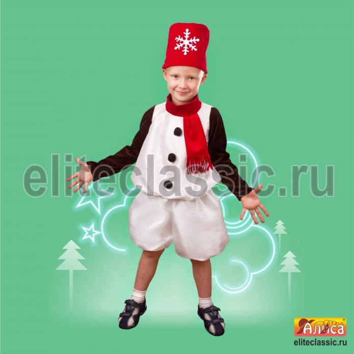 Костюм снеговика