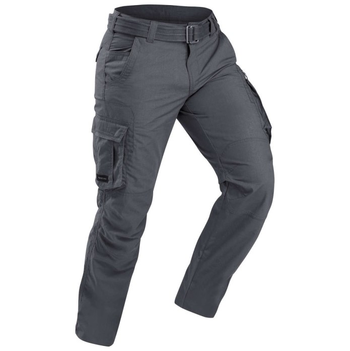 Брюки Decathlon Forclaz Travel 100 для путешествий серые 60