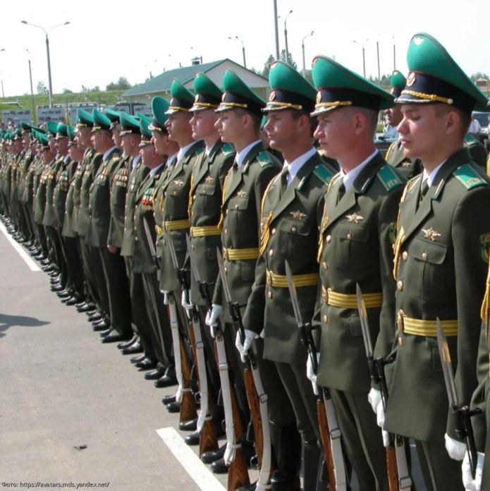 Парадная форма пограничных войск