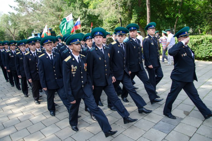 Пограничные войска ФСБ форма парадная