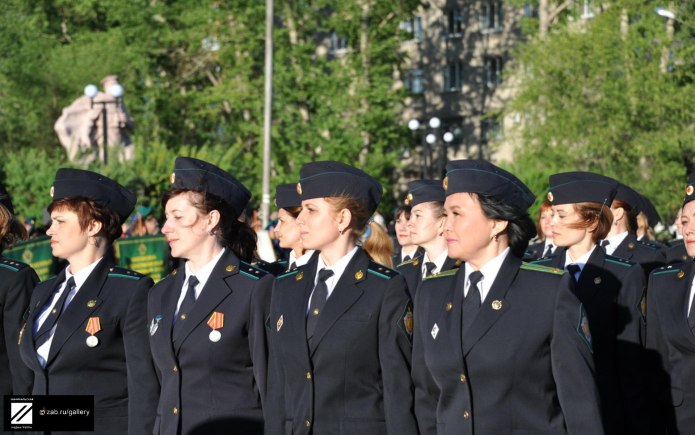Женская форма пограничной службы