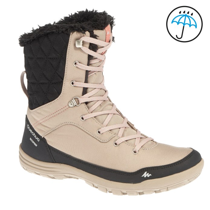 Ботинки Quechua sh500 warm Novadry