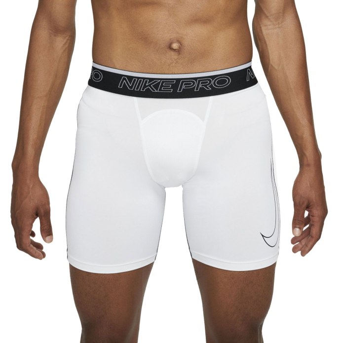 Nike Pro Combat футболка белая