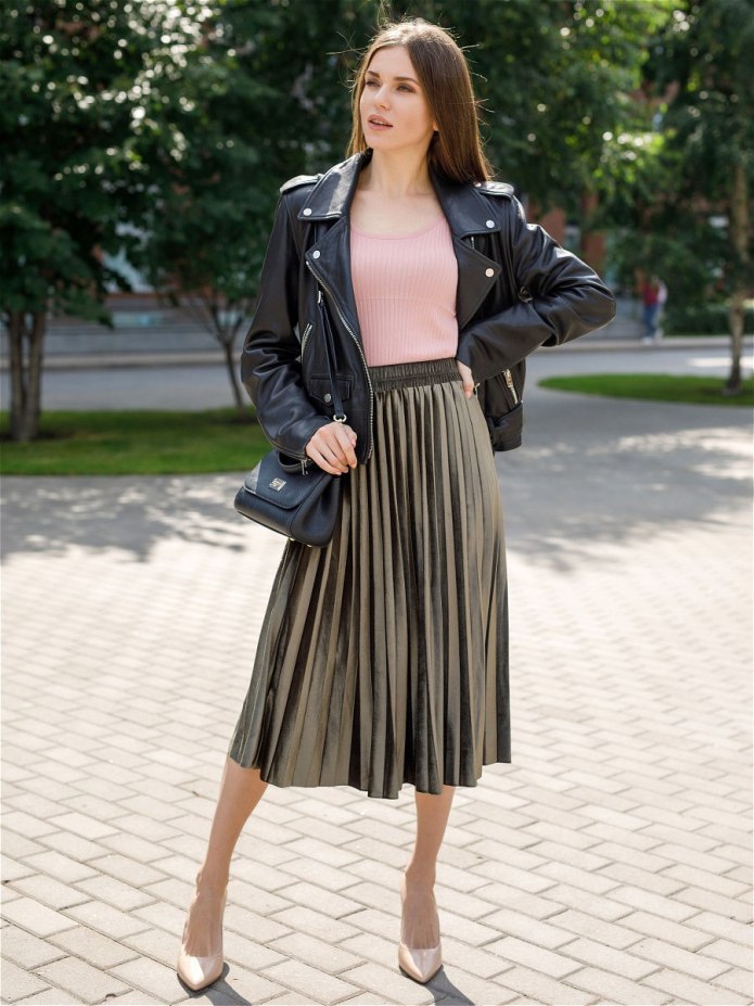 Куртка косуха с платьем