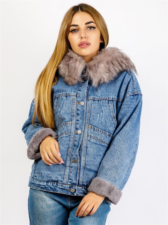 Куртка Oversize зимняя мода 2021