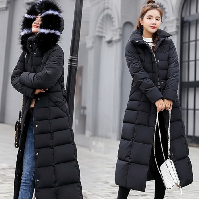 Duck down Jacket women Winter 2019 Outerwear Coats female long Casual Light Ultra thin warm down Puffer Jacket Parka Branded