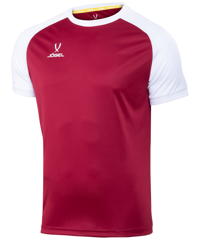 Футболка футбольная Camp Reglan JFT-1021-g1, гранатовый/белый