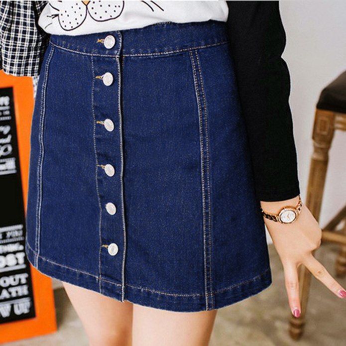 Юбка карандаш джинсовая Lulu Jeans