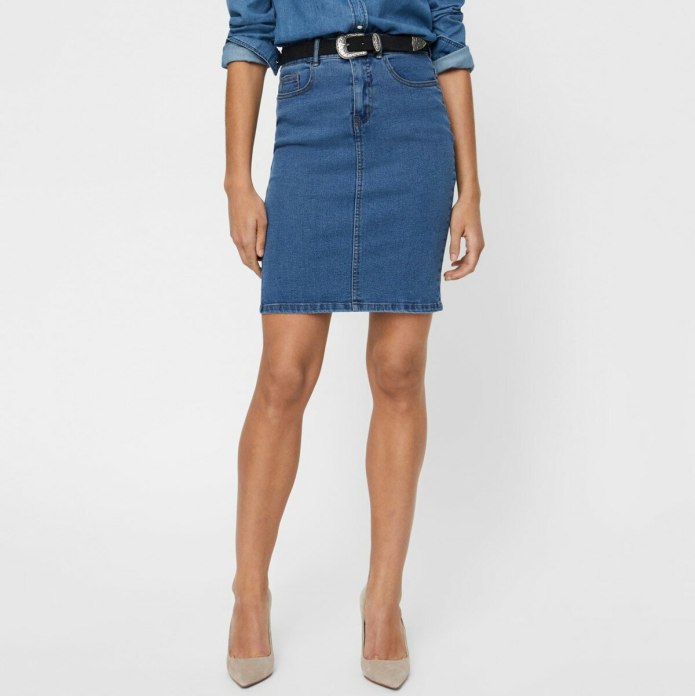 Vero Moda юбка джинсовая