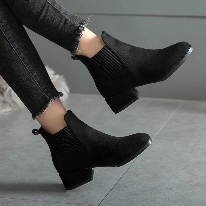 Женские ботинки Челси tendance Ankle Boots