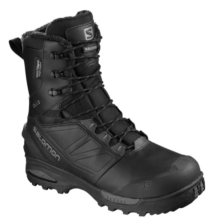 Ботинки мужские Salomon Toundra Pro CSWP Black/Black/Magnet
