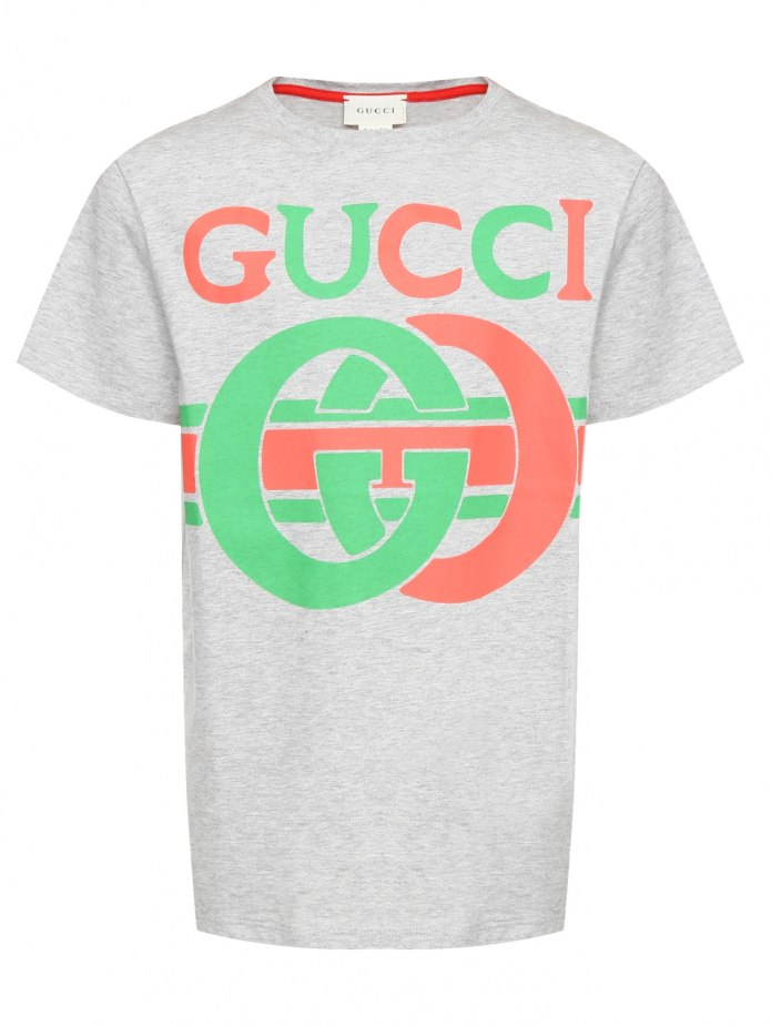 Gucci футболка белая