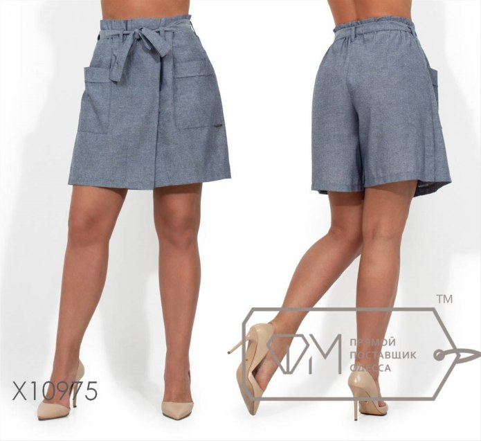 Капри с юбкой Wilson Rush Capri Skort III W (Charcoal Heather)