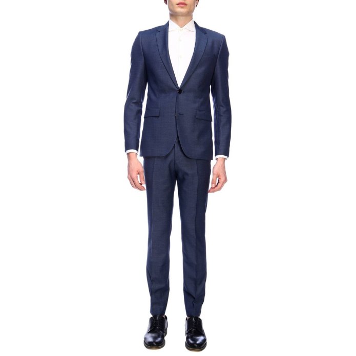 Костюм двойка мужской Hugo Boss Slim Fit