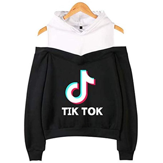 Мерч tik Tok толстовка