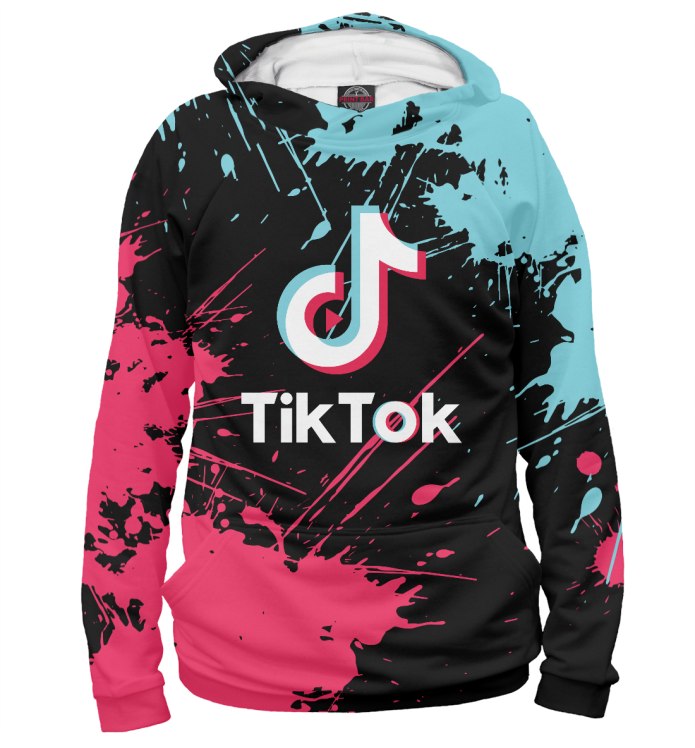 Мерч tik Tok толстовка