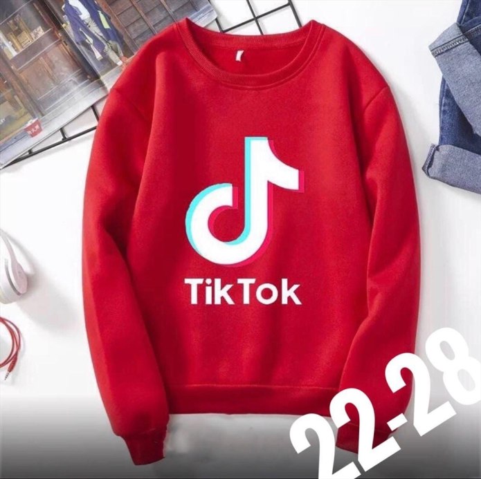 Толстовка детская тик ток