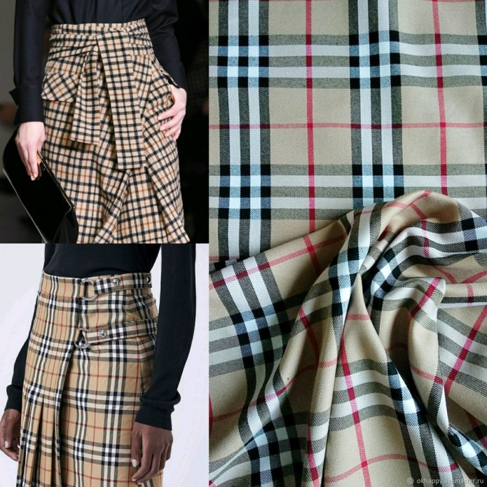 Burberry клетка
