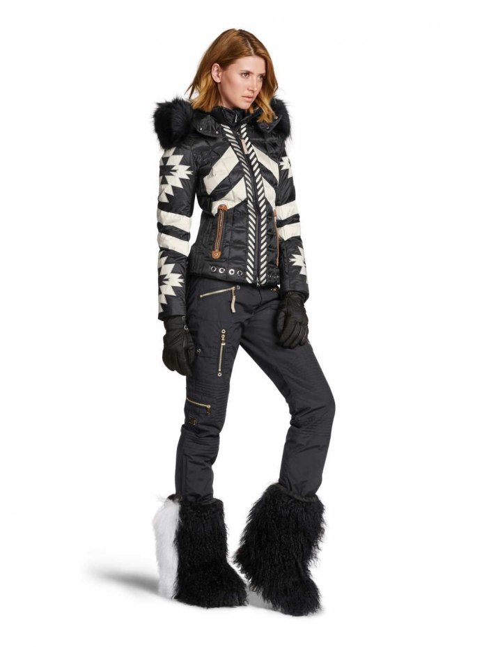 Горнолыжный костюм мужской Bogner черный