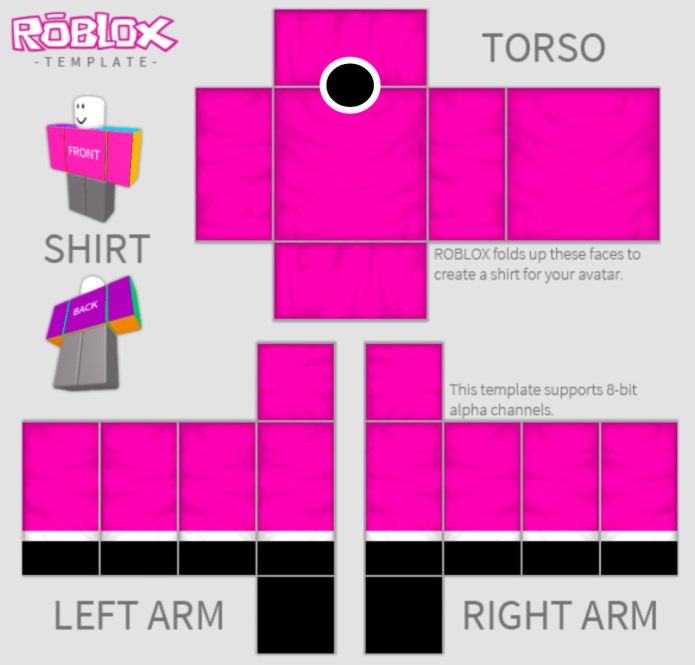РОБЛОКС Shirt Template