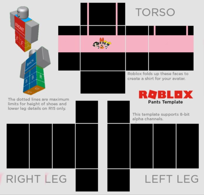 РОБЛОКС Shirt Template
