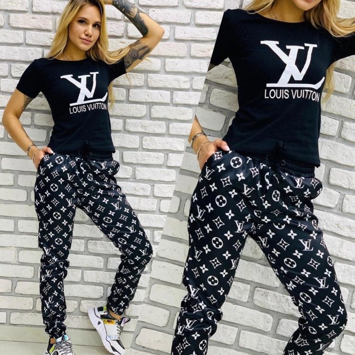 Луи Виттон спортивный костюм женский