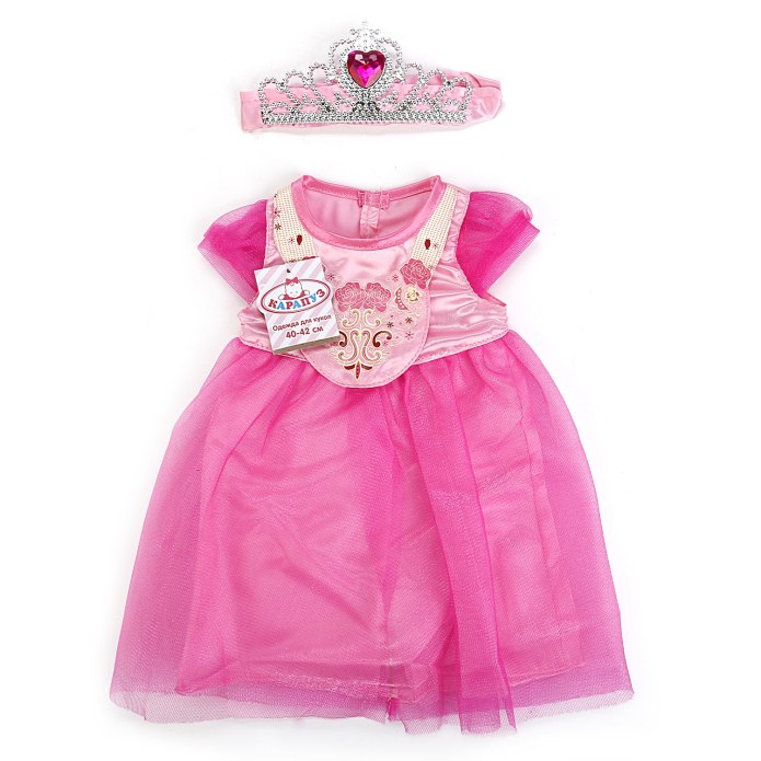 Junfa Toys платье с короной blc18-d