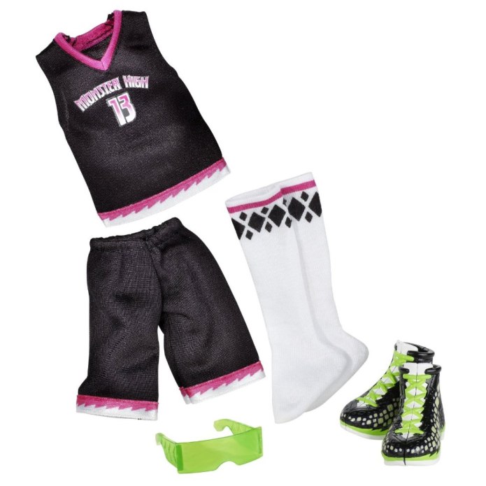 Monster High комплект одежды для куклы Deuce Gorgon