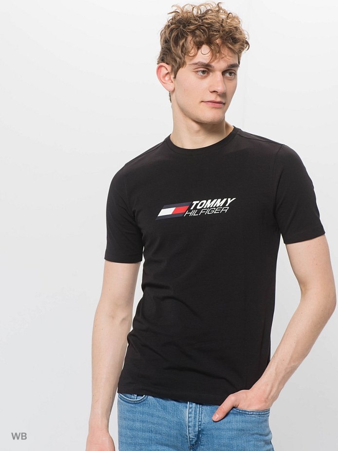 Tommy Hilfiger CN SS Tee logo