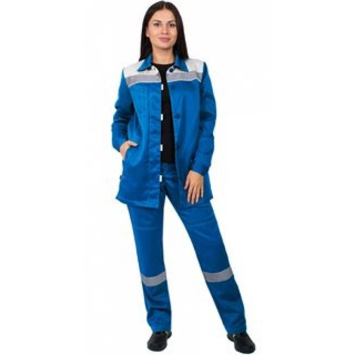 Костюм женский Весна-2 СОП New ТК.смесовая 210 брюки т.серый/красный