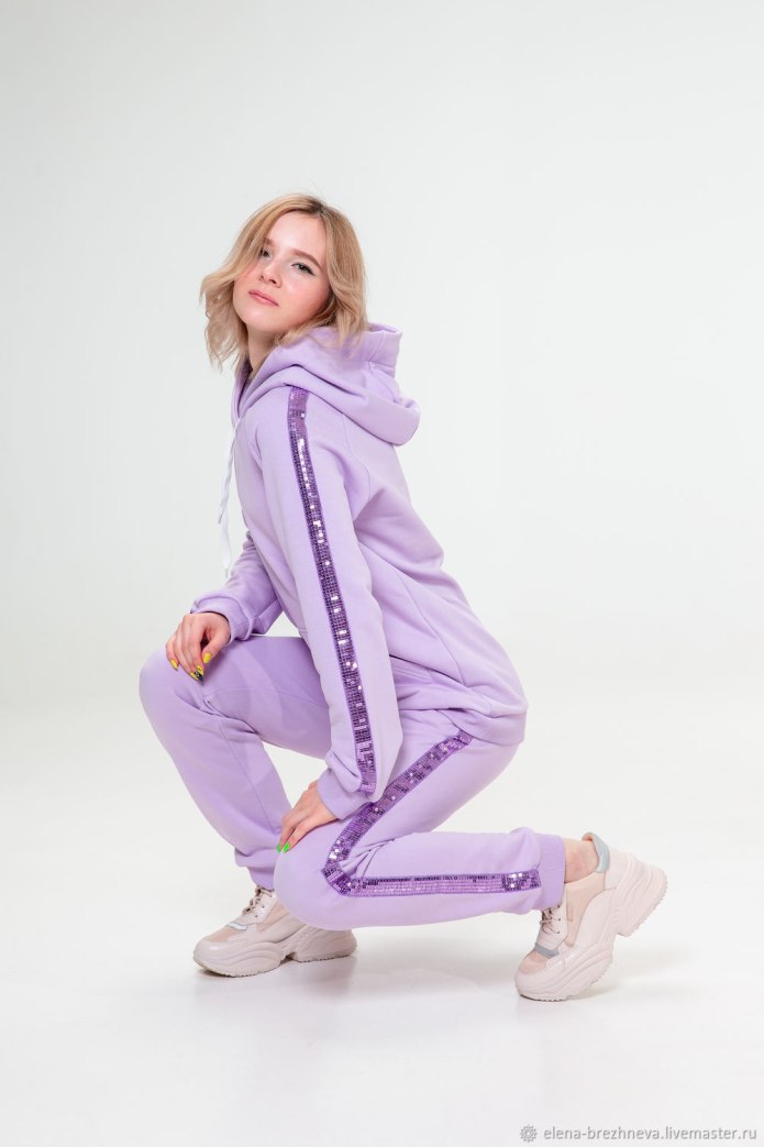 Брючный костюм женский спорт Шик