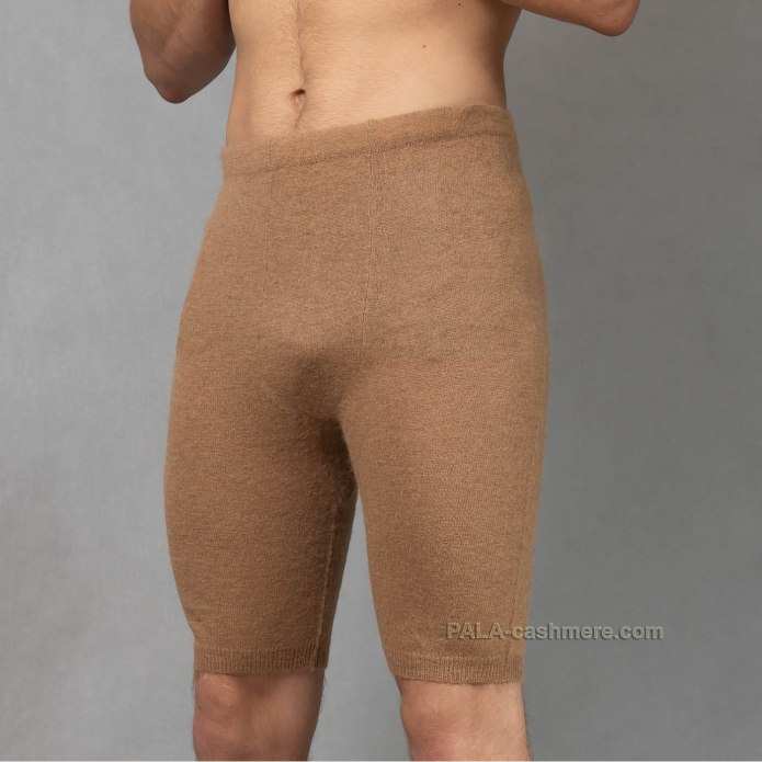 Теплые шорты мужские Camel Wool