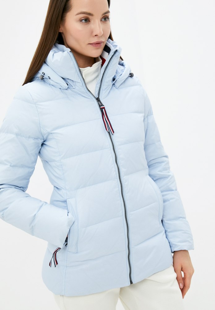 Пуховик Tommy Hilfiger женский черный
