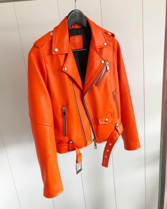 Замшевая косуха h&m
