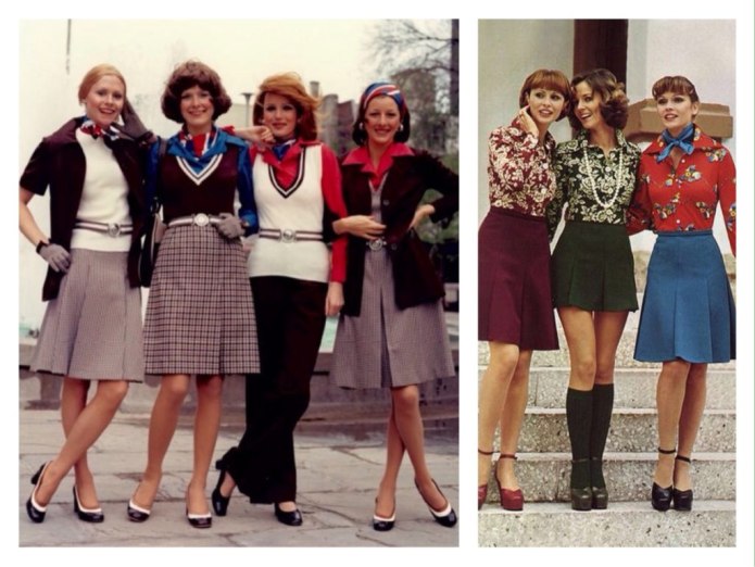 Мода в 70-е годы в СССР женщины